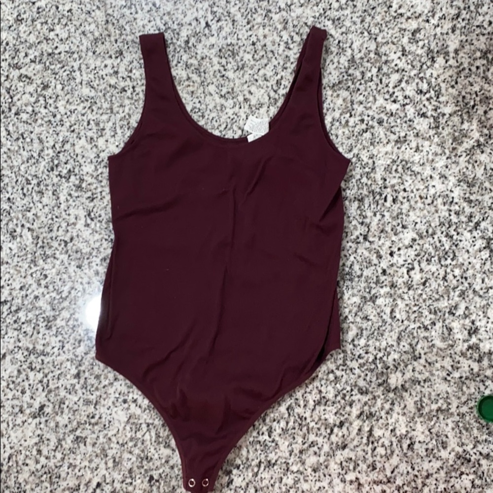 Forever 21 purple body suit